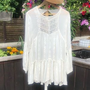 Free Peoples Women’s Boho Embroidery dress small